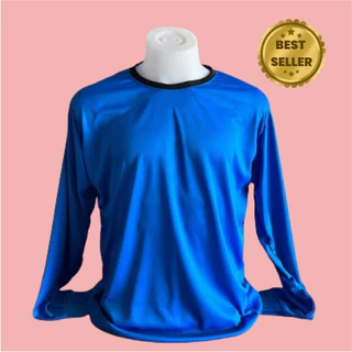 เสื้อคอกลมแขนยาวใส่ทำงาน เสื้อคนงานราคาถูก หลายสี M-5xl