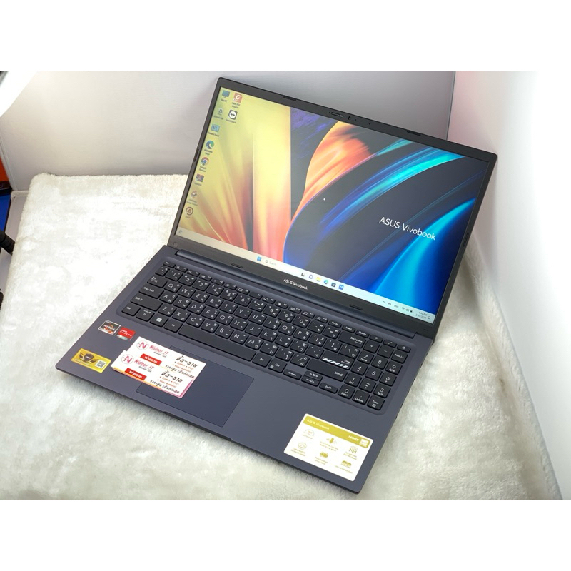 Asus Vivobook 15 CPU รหัส H ตัวแรง ประกันศูนย์ไทยเหลือ D1502IA-EJ592W (NB1133)
