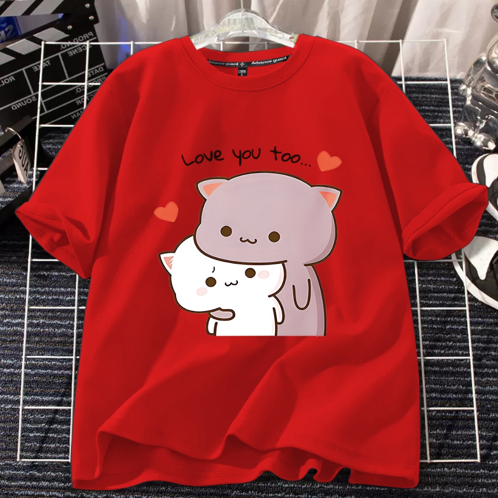 D574เสื้อยืดแขนสั้ง สำหรับชายและหญิง ลายสวยแฟชั่งนานาชาติร์**ปลีก-ส่ง