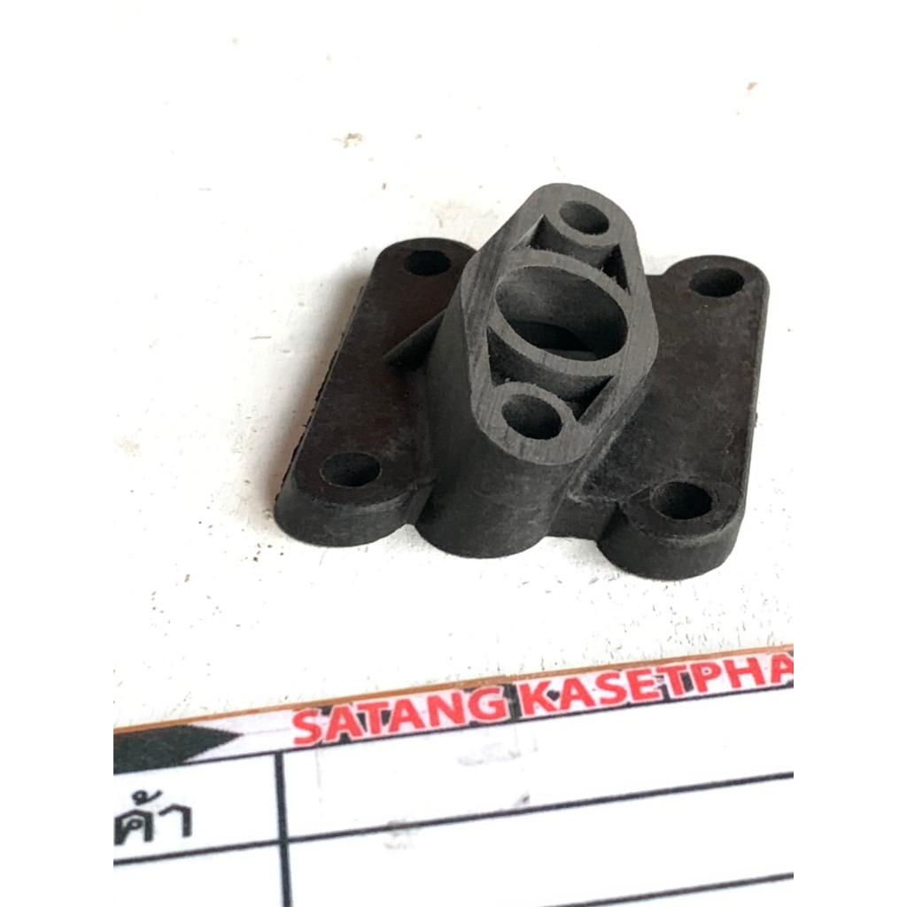00 ข้อต่อคาบู 411 NB RBC ไฟเบอร์คาบูเรเตอร์ 411 NB RBC แป้นคาบู หน้าแปลนคาบูเรเตอร์ 411 NB RBCประเก็