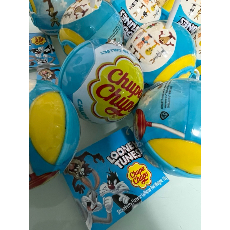 Chupa Chups ฟิกเกอร์ Looney tunes แบบเลือกตัว