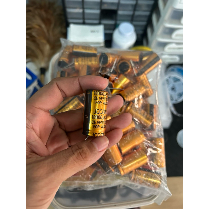 คาปาซิเตอร์ 35v 10000u สายโม