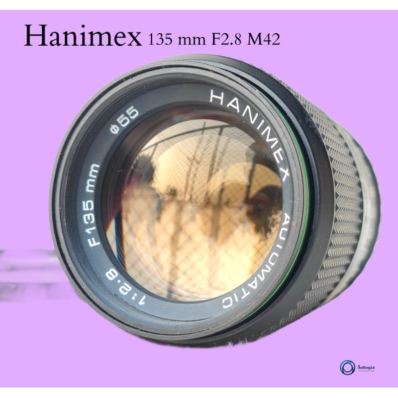 เลนส์กล้อง Hanimex automatic 135mm F2.8(16)M42 Mount