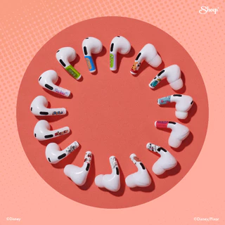 [Wrap for Airpods] Disney Sticker Skin For Airpods 1-2 / 3 / Pro1-2 ติดเองได้ง่าย มีอุปกรณ์ติดและถอดออก ไม่ทิ้งคราบกาว
