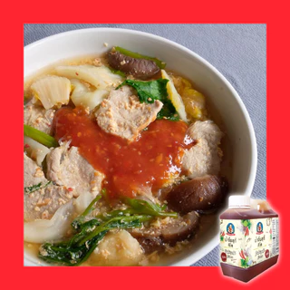 น้ำจิ้มสุกี้คีโต (keto) 1 kg แบบแกลลอน ตราเด็กสมบูรณ์ ไม่ผสมน้ำตาล