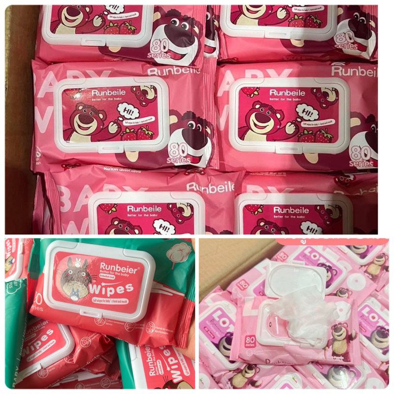 ทิชชู่เปียก ยกลัง 80 ห่อ