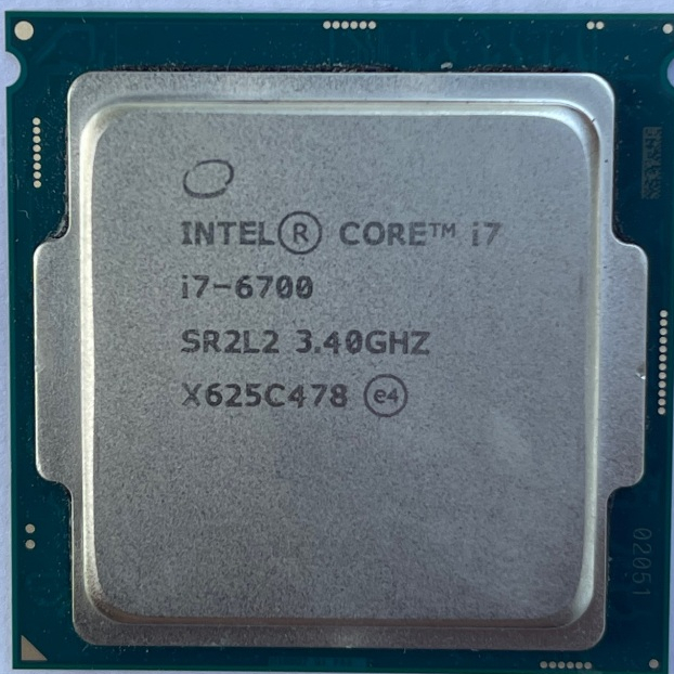 CPU Intel Core i7-6700 3.40GHz