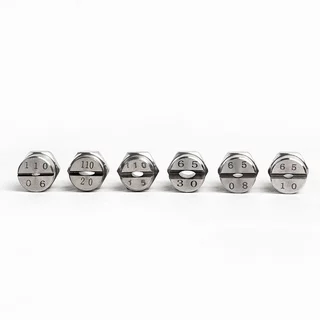 หัวฉีดสเปรย์พัดลม สแตนเลส 304 เกลียว Flat fan nozzle แข็งแรงทดทาน กันสนิม