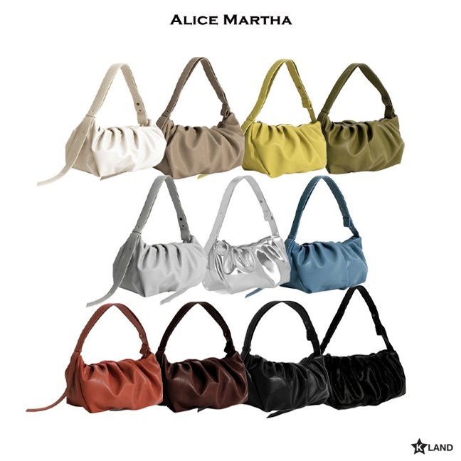 ALICE MARTHA   BAG รุ่น ERIN  กระเป๋าอลิซ มาร์ธา  แบรนด์เกาหลี กระเป๋าสะพายข้าง  (AMT23BG0001U)