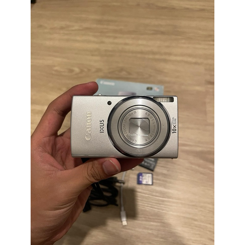 Canon ixus 155 (IXY 140) สีเงิน (Rare)