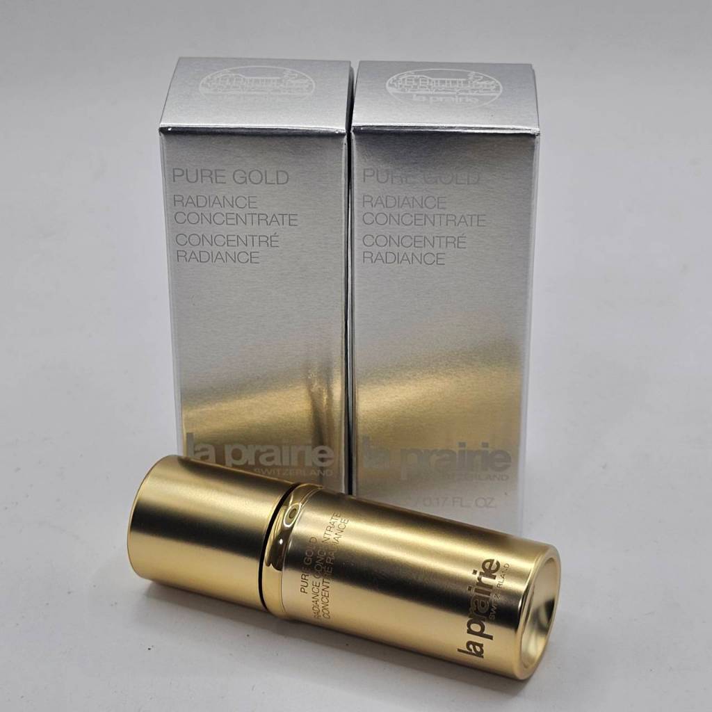 (ของแท้ ป้ายไทย) LA PRAIRIE เซรั่ม Pure Gold Radiance Concentrate - 5ml