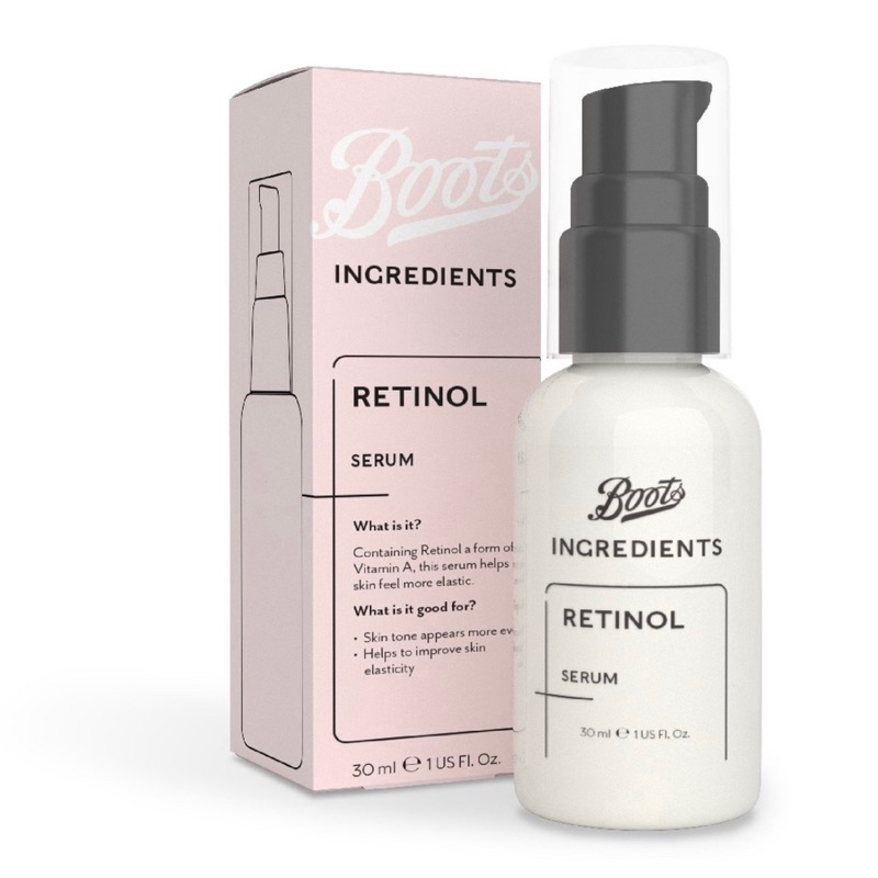 บู๊ทส์ อินกรีเดียนส์  BOOTS INGREDIENTS เรตินอล เซรั่ม 30 มล.