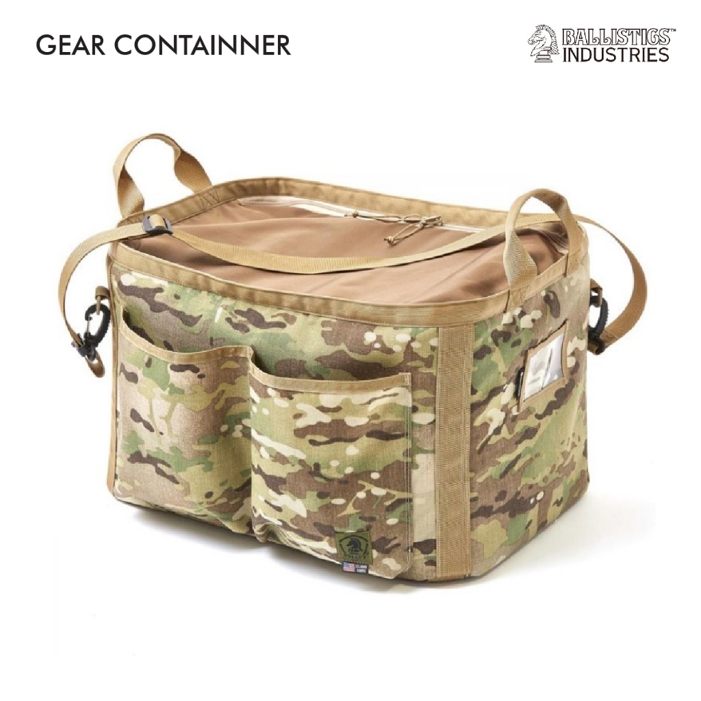 Ballistics Gear Containner กระเป๋าเก็บอุปกรณ์อเนกประสงค์ พับเก็บได้ มีหูหิ้วและสายสะพาย กว้างจุของได้มาก