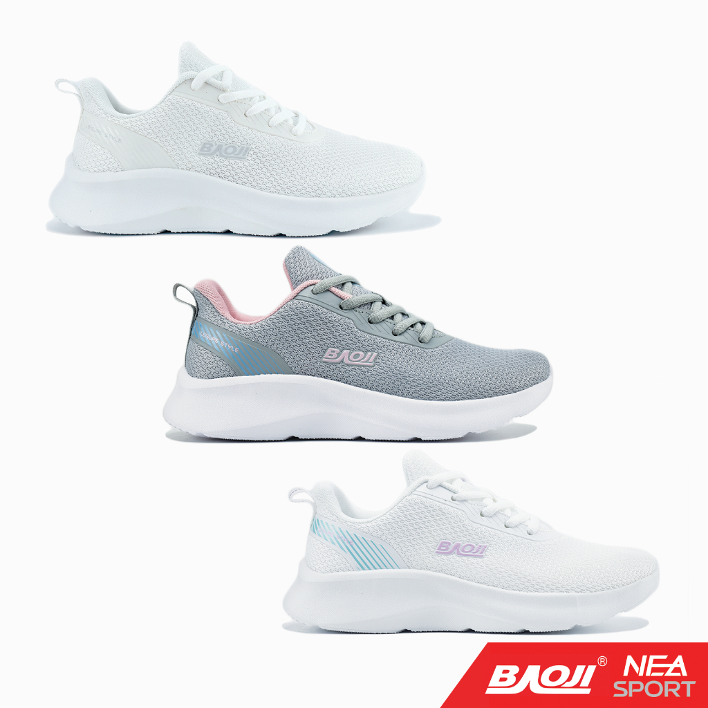 [ลด30% เก็บโค้ด 2509FASHDD] Baoji 832 Love Melody  รองเท้าผ้าใบ บาโอจิ แท้ ผู้หญิง