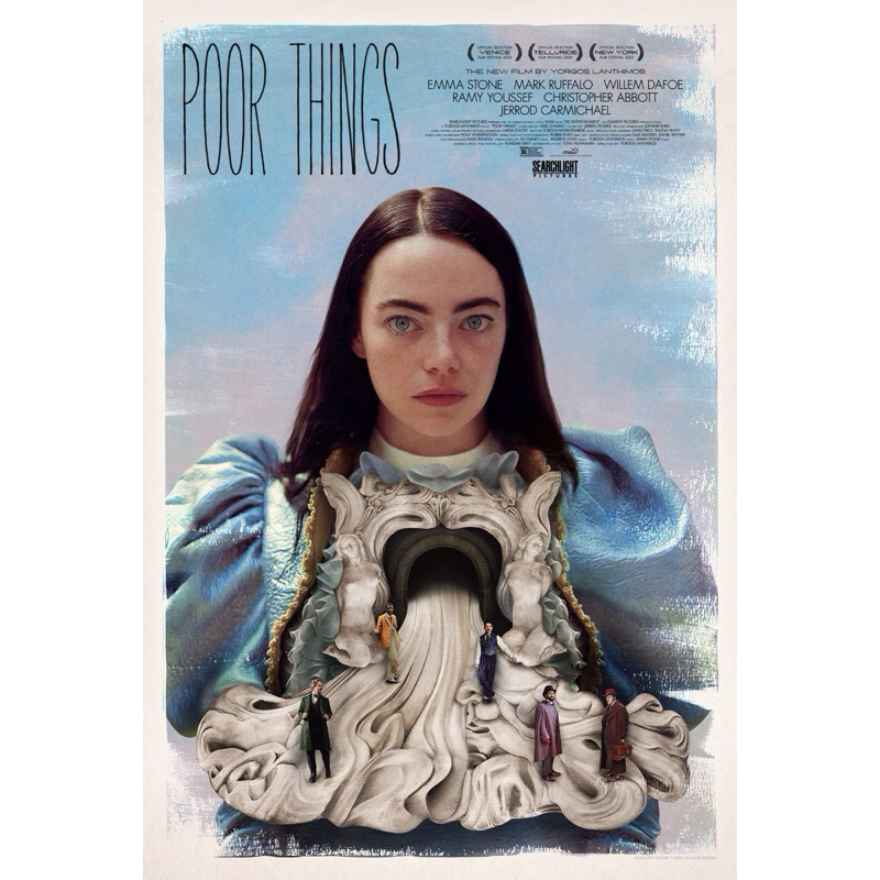 โปสเตอร์หนัง Poor Things ชนาด 11.5 X 16.5 นิ้งว (A3)