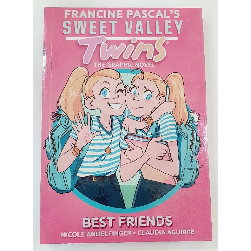 New Book 7!! Francine Pascal's Sweet Valley Twin (Graphic Novel) Book 1-7 หนังสือการ์ตูนภาพสี ฉบับภาษาอังกฤษ มือหนึ่ง - รูปที่ 3
