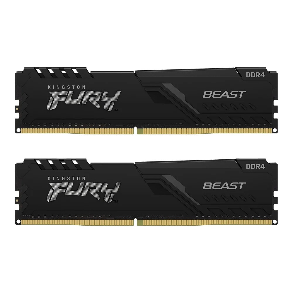 แรม RAM DDR4/3200 32GB KINGSTON FURY BEAST (16GBx2) 32GB BUS3200 ประกัน LT