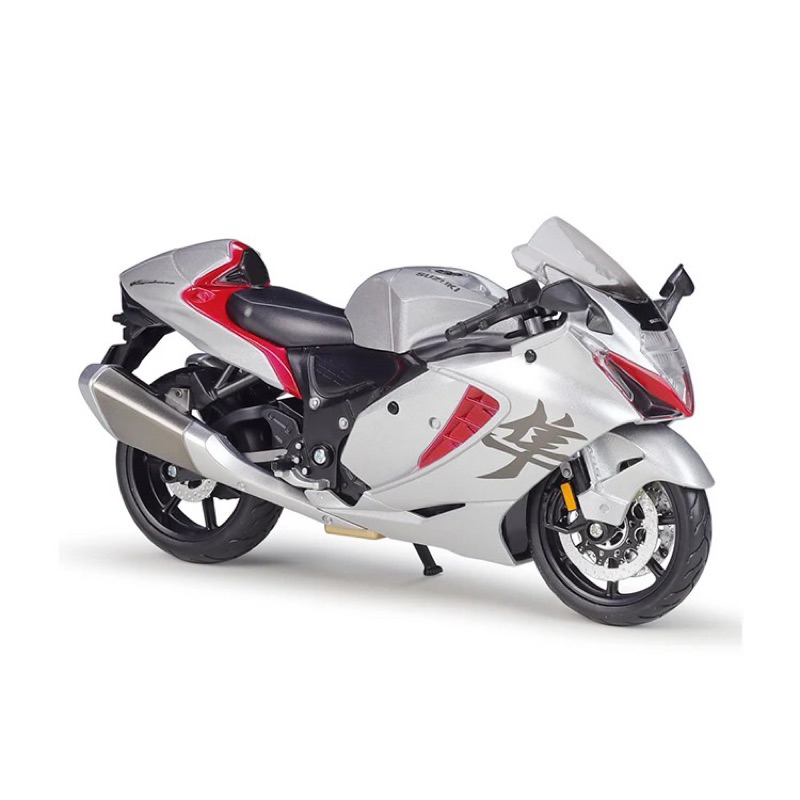 โมเดลรถมอเตอร์ไซค์บิ๊กไบค์Suzuki Hayabusa2022 สเกล1:12 รายละเอียดสวยเป็นงานโมเดลสำหรับตั้งโชว์สินค้าตามภาพ 100%