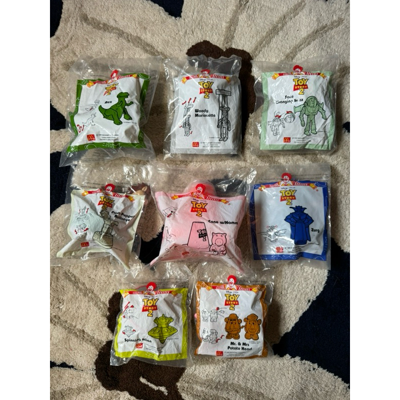 Toy Story 2 happy meal McDonald ปี 1999s