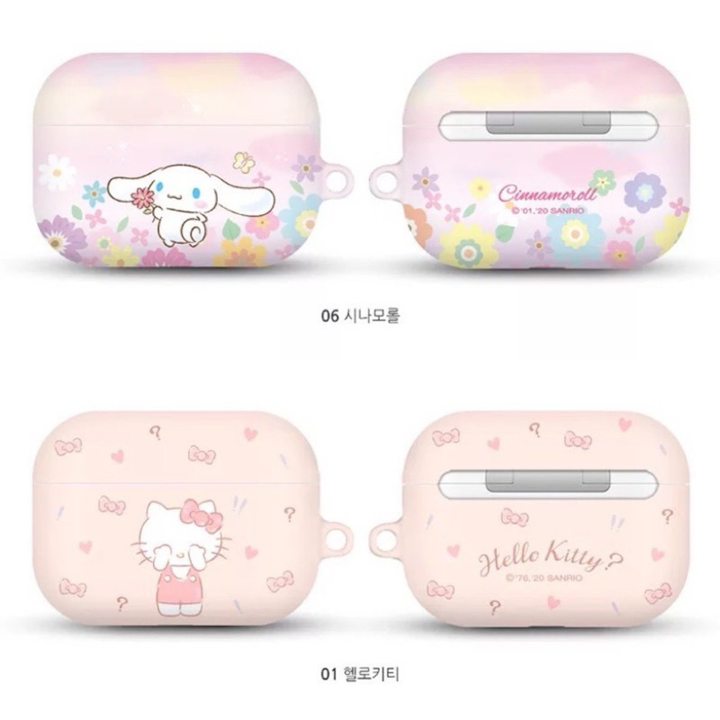🌈 พร้อมส่ง ❤️ Sanrio AirPods Pro Case เคสแอร์พอด (Hello Kitty/Cinnamoroll) ลิขสิทธิ์แท้