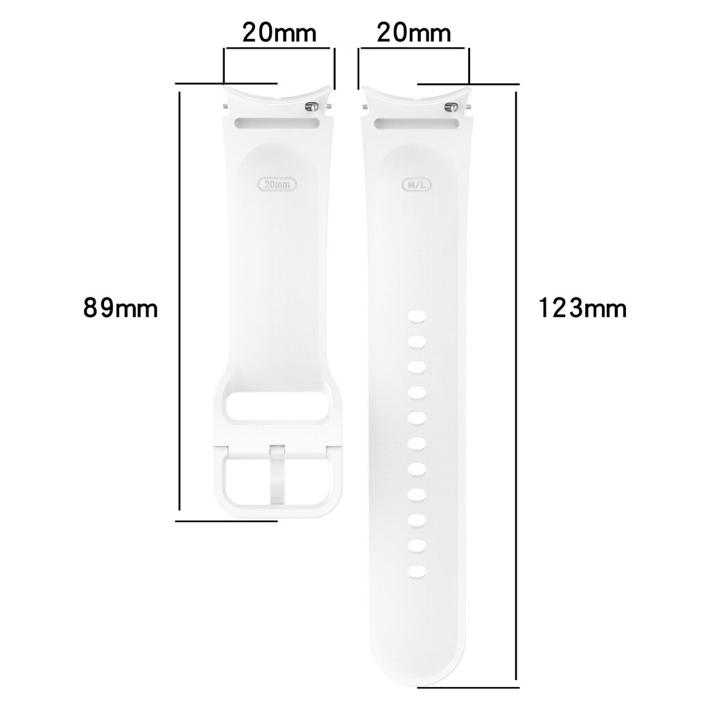 สาย Samsung Galaxy Watch7 6 40mm 44mm 6Classic 5 40mm รูปที่ 3