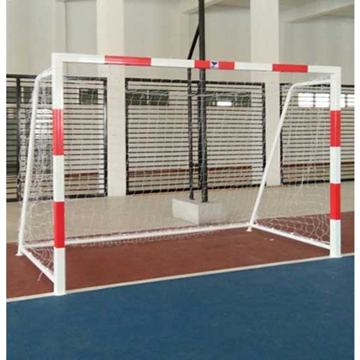-- เสาประตู ฟุตซอล รุ่น เหล็กเหลี่ยม (3 m. x 2 m. พร้อมตาข่าย) k+n t chat od7
