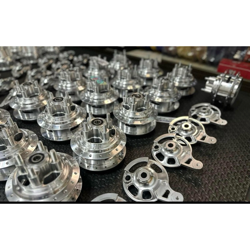 ชุดดุมหลังแดชดั๊ม (DASH)งาน CNC ทั้งชิ้น มาพร้อมฝาดั๊ม+บูชกลาง+ลูกปืน CNC เจาะ(ขายแยก)✅