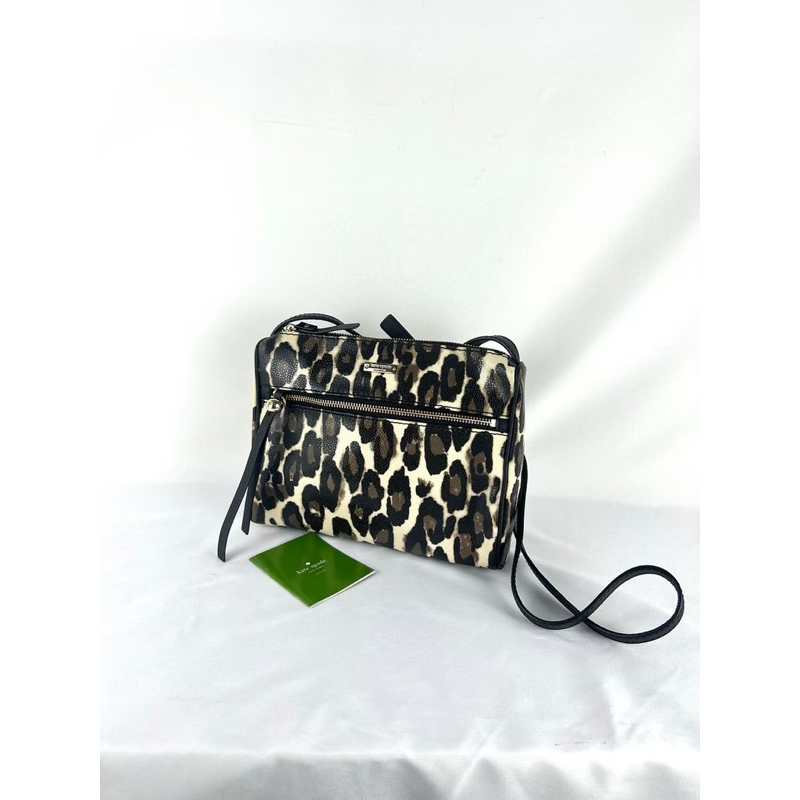 Kate Spade Leopard Print crossbody bag