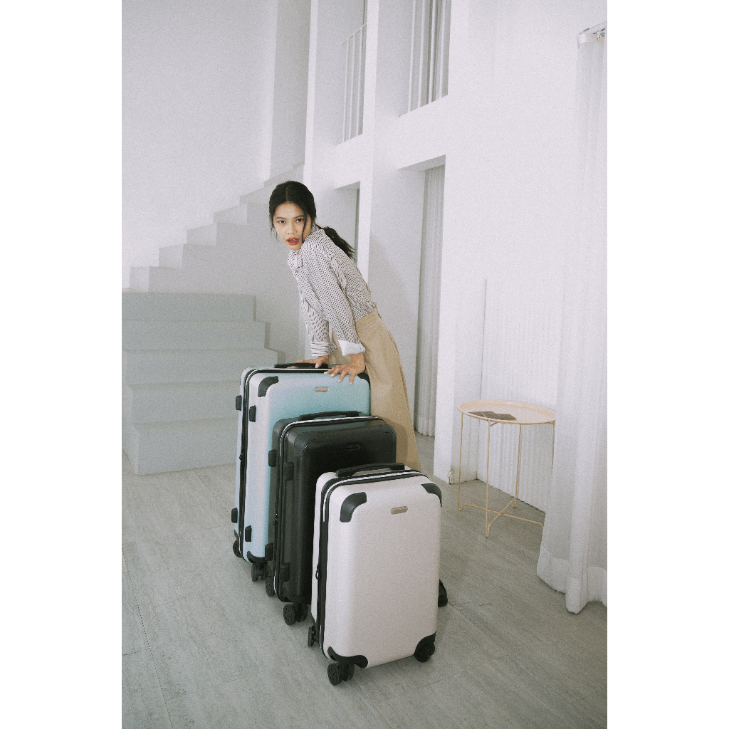 กระเป๋าเดินทาง Legend Walker Pastel 5512-57 กระเป๋าเดินทางล้อลาก luggage ขนาด 23 นิ้ว [รับประกัน 2 ปี]