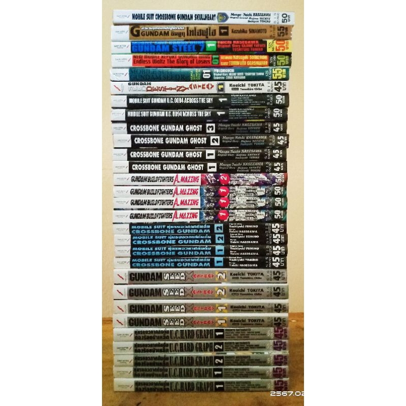 ขายเศษ GUNDAM //หนังสือการ์ตูนมือสอง
