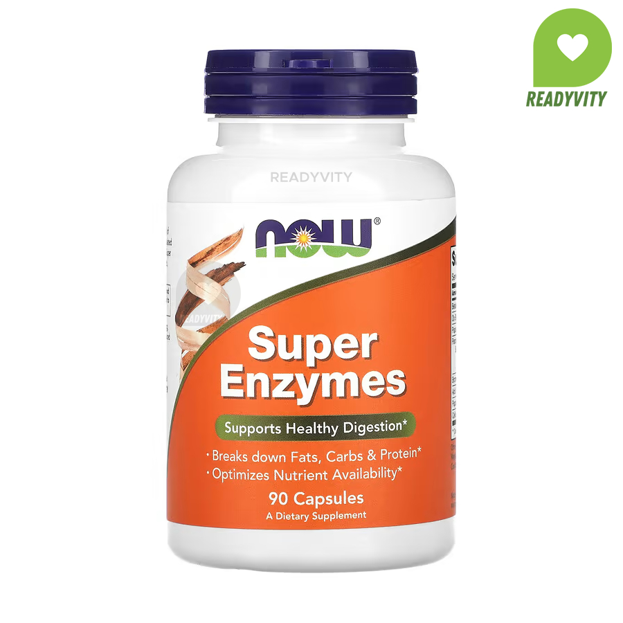 NOW Foods, Super Enzymes, 90 Capsules