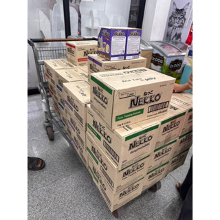 (ยกลัง 48 ซอง) Nekko อาหารแมว เน็กโก๊ะ 70g. คละรสไม่ได้