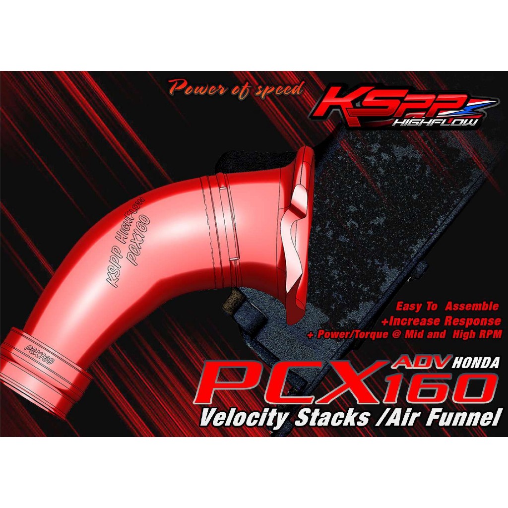 PCX160 AVD160 Click160 ท่อกรอง คอกรอง PCX160 AVD160 Click160 Intake airpipe PCX160 AVD160 Click160  