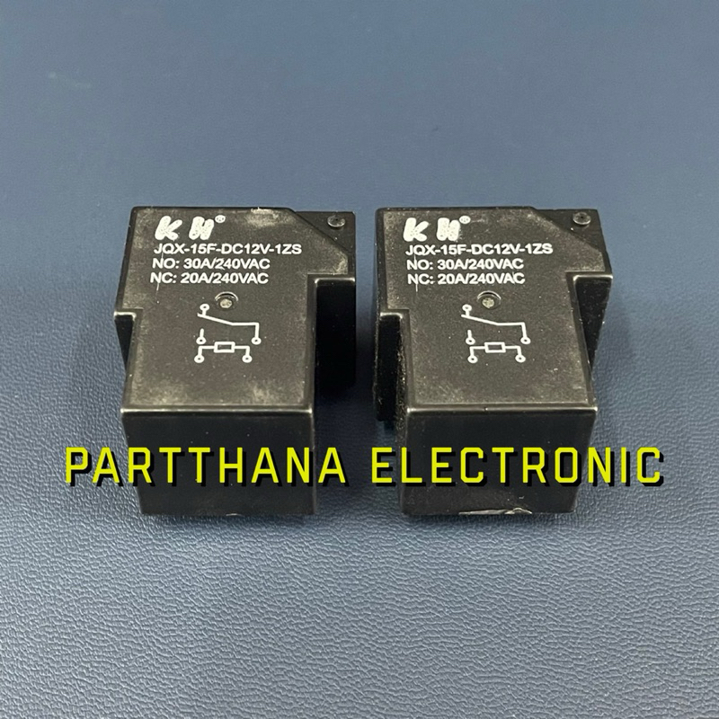 JQX-15F-DC12V-1ZS RELAY  ไฟ12VDC 5ขาลงปริ้น พร้อมส่งในไทย
