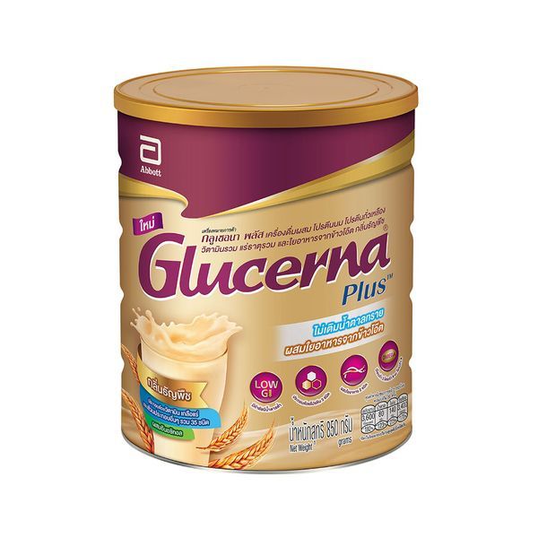 Glucerna Plus Wheat กลูเซอนา พลัส ธัญพืช 800 กรัม