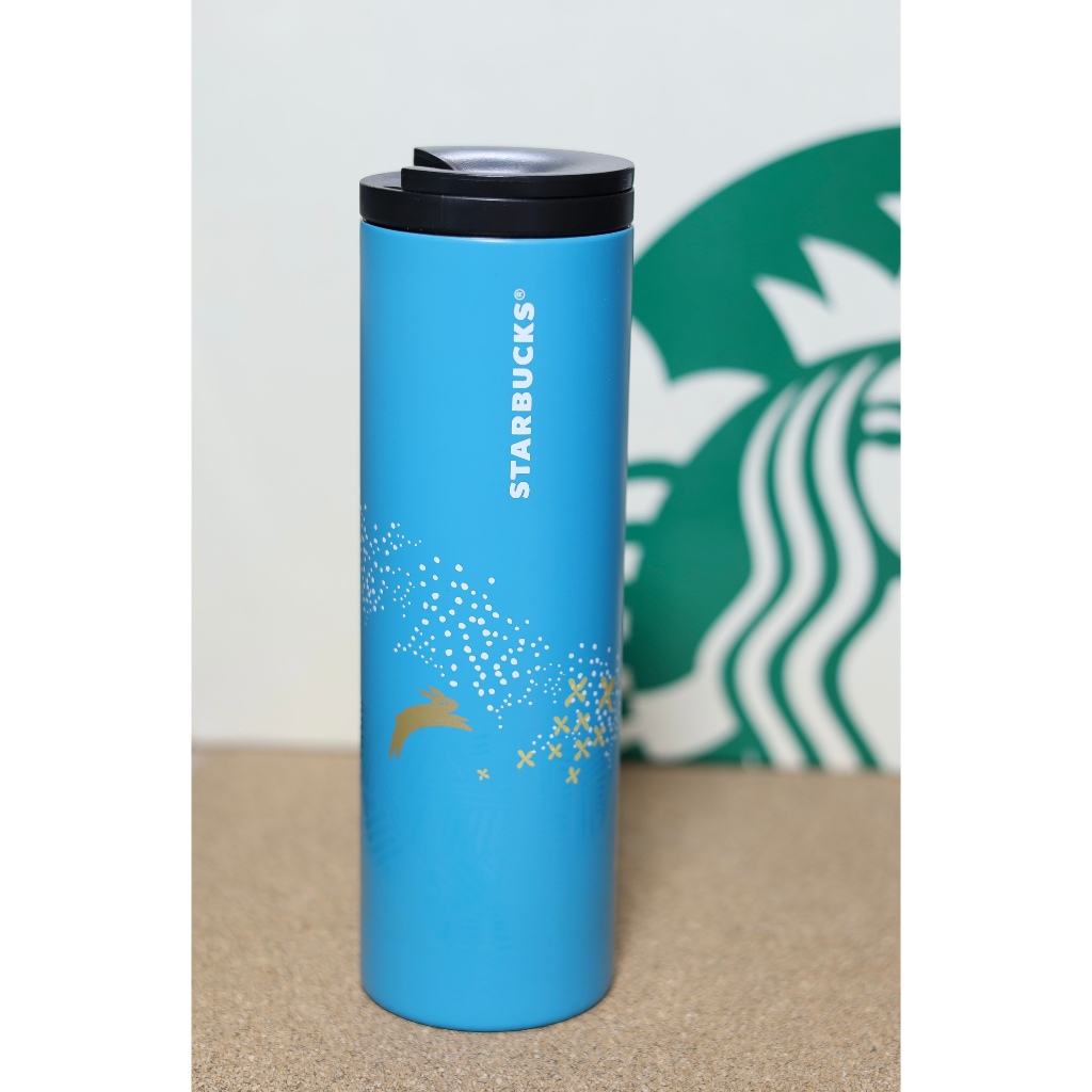 แก้วสตาร์บัคส์ แก้วทรอย คอลเลคชั่น Starbucks ไหว้พระจันทร์ไต้หวัน Troy stainless 16 oz