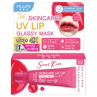 MizuMi - Skincare UV Lip Glassy Mask Seoul Kiss 8ml มิซึมิ สกินแคร์ ยูวี ลิป กลาสซี่ มาส์ก โซล คิส 8 มล.