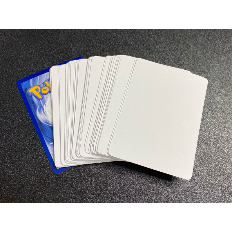 [Board Games] อุปกรณ์ทำบอร์ดเกมส์ D.I.Y. การ์ดเปล่า/กระดาษการ์ด Blank Card ขนาดมาตรฐาน 50 แผ่น ราคา ถูกที่สุด ดีลบีเคเค รูปภาพหลัก