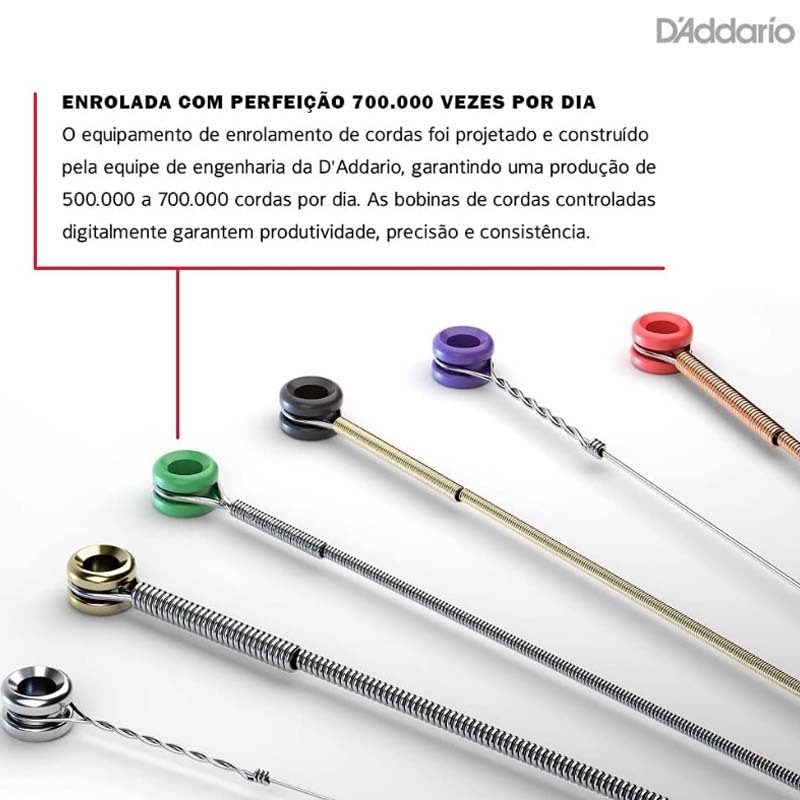 D'Addario EJ15/EJ16/EJ26 สายกีตาร์-Phosphor Bronze Acoustic Guitar Strings, 3-Pack - รูปที่ 6