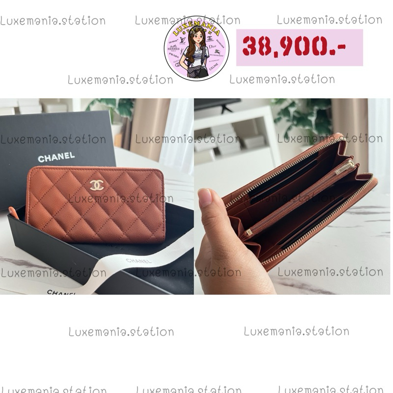 👜: New!! Chanel Zippy Wallet 6"‼️ก่อนกดสั่งรบกวนทักมาเช็คสต๊อคก่อนนะคะ‼️