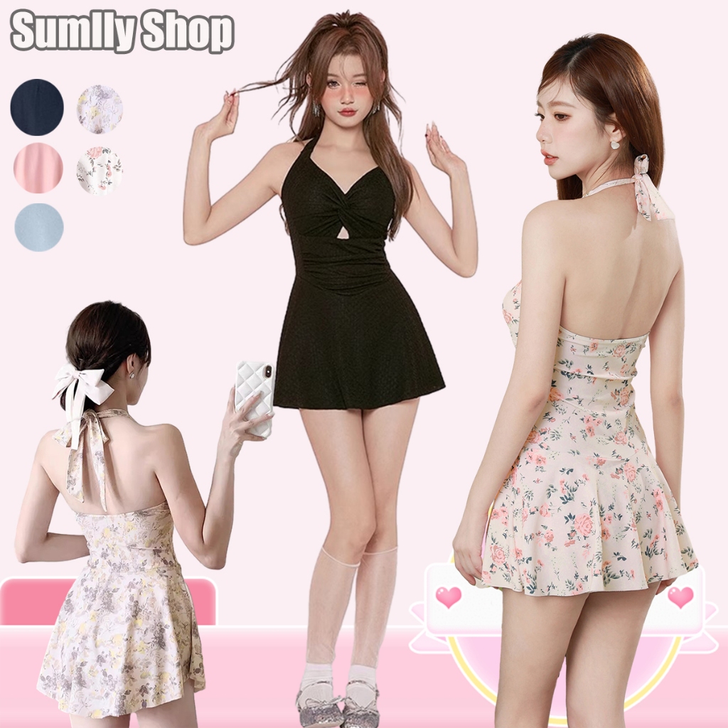 Sumlly พร้อมส่งในไทย ชุดว่ายน้ําวันพีช ผ้าลูกไม้ เซ็กซี่ ใส่เดินชายหาด เซ็กซี่ ชุดชายหาด 37.5-60kg