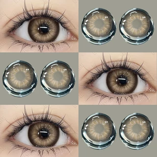 (COD)-Eyeshare Nanalam คอนแทคเลนส์สีฟ้า 14.5 มม.ขนาดใหญ่สีคอนแทคเลนส์เหมาะสำหรับหนึ่งปีจัดส่งฟรี