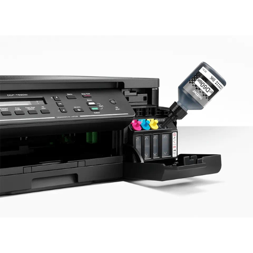 เครื่องปริ้น Brother DCP T520W Printer Wi-Fi /Print /Copy /Scan มัลติฟังก์ชันอิงค์แท็งก์พร้อมหมึกแท้ 1 ชุด