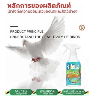 ✅ฉีด1ครั้งได้ผล1ปี✅ไล่นก สเปรย์ไล่นก ที่ไล่นก ไล่นกพิราบ 500ml ผลิตจากสมุนไพร ปลอดภัย ไล่นกได้ทุกชนิด นกหายทันทีหลังใช้