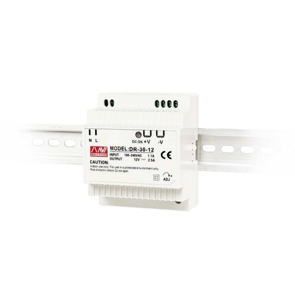 DR-30-12 Rail Type Switching Power Supply 12V (2.5A) 30W