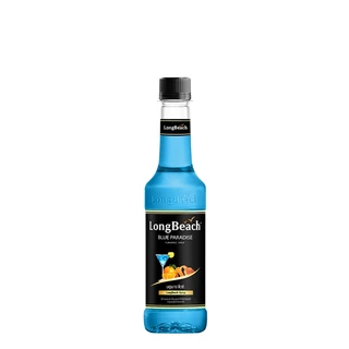 ลองบีชไซรัปบลูพาราไดซ์ ขนาด 320 มล. LongBeach Bule Paradise Syrup size 320 ml.