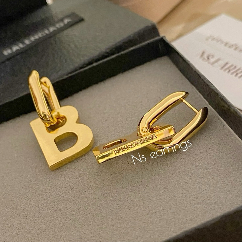 NS.EARRINGS | NS356 - B CHAIN EARRINGS