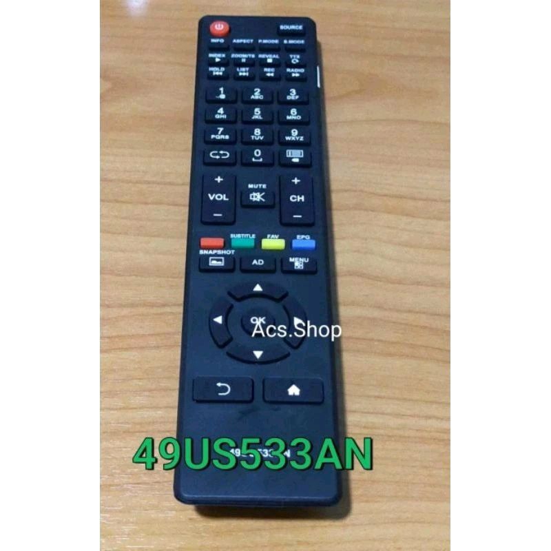 🛒พร้อมส่ง🛒 รีโมททีวี รุ่น 49US533AN