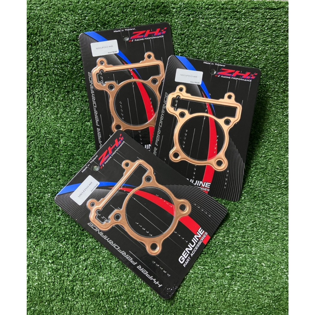 (ZH)ประเก็นฝาสูบทองแดง MIO-FINO (0.5 มิล) #53/54/55/56/57/58/59/63/64/66/69/70 - รูปที่ 2