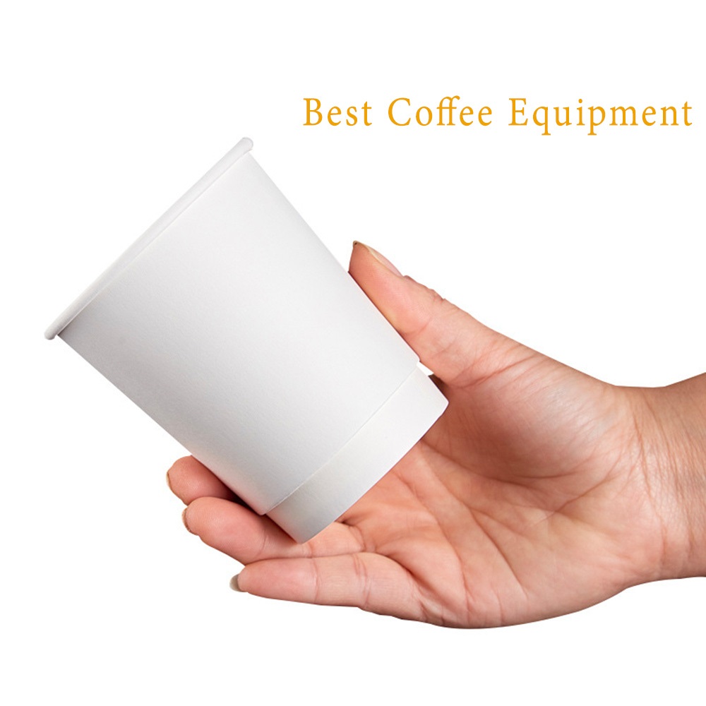 พร้อมส่ง | แก้วกาแฟ Double-Wall 10oz / 12oz / 16oz แก้วกระดาษ 2 ชั้นพร้อมฝา paper cup